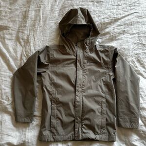 Columbia Kids Hooded Raincoat grey size S